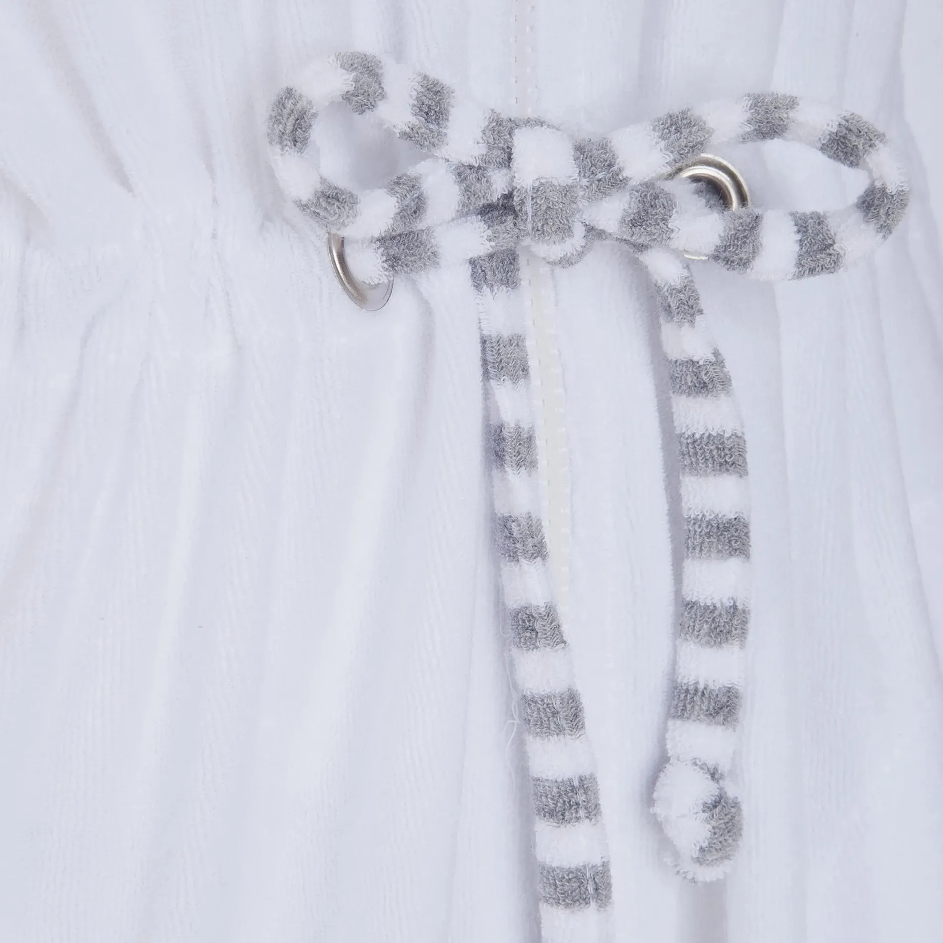 Damen Bademantel mit Kapuze