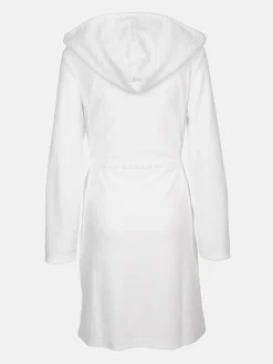 Damen Bademantel mit Kapuze