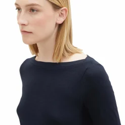 Damen Basic Shirt mit 3/4 Arm