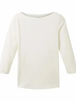Damen Basic Shirt mit 3/4 Arm