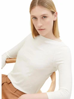 Damen Basic Shirt mit 3/4 Arm