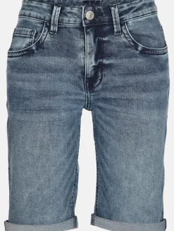 Damen Bermuda Jeanshose