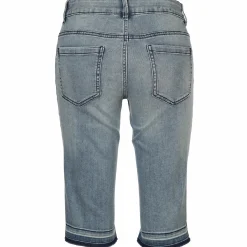 Damen Bermuda mit Saumkante