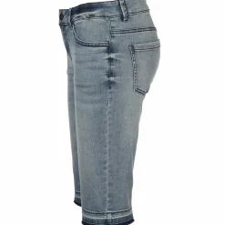 Damen Bermuda mit Saumkante