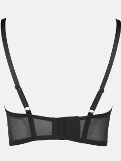 Damen BH mit Spitze und Goldeffekt