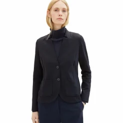 Damen Blazer in Ottoman Ripp