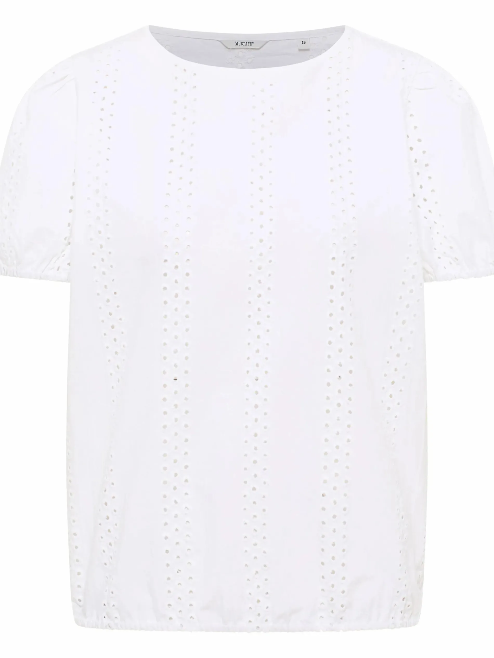 Damen Bluse "Assaria" mit Lochstickerei