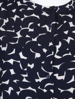 Damen Bluse im Alloverprint