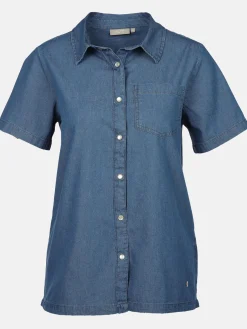 Damen Bluse im Denimstyle