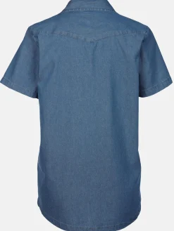 Damen Bluse im Denimstyle