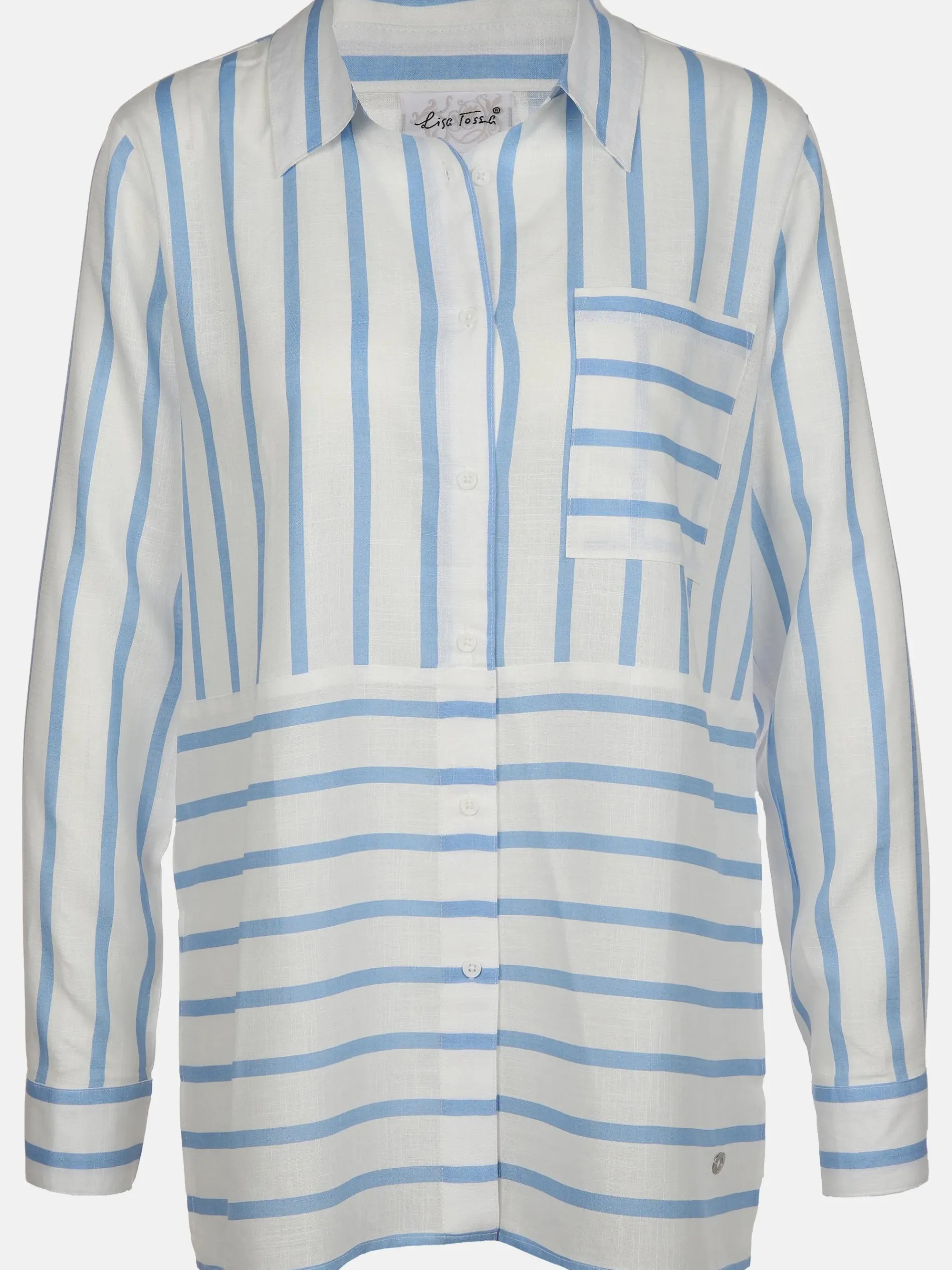 Damen Bluse im Streifenlook