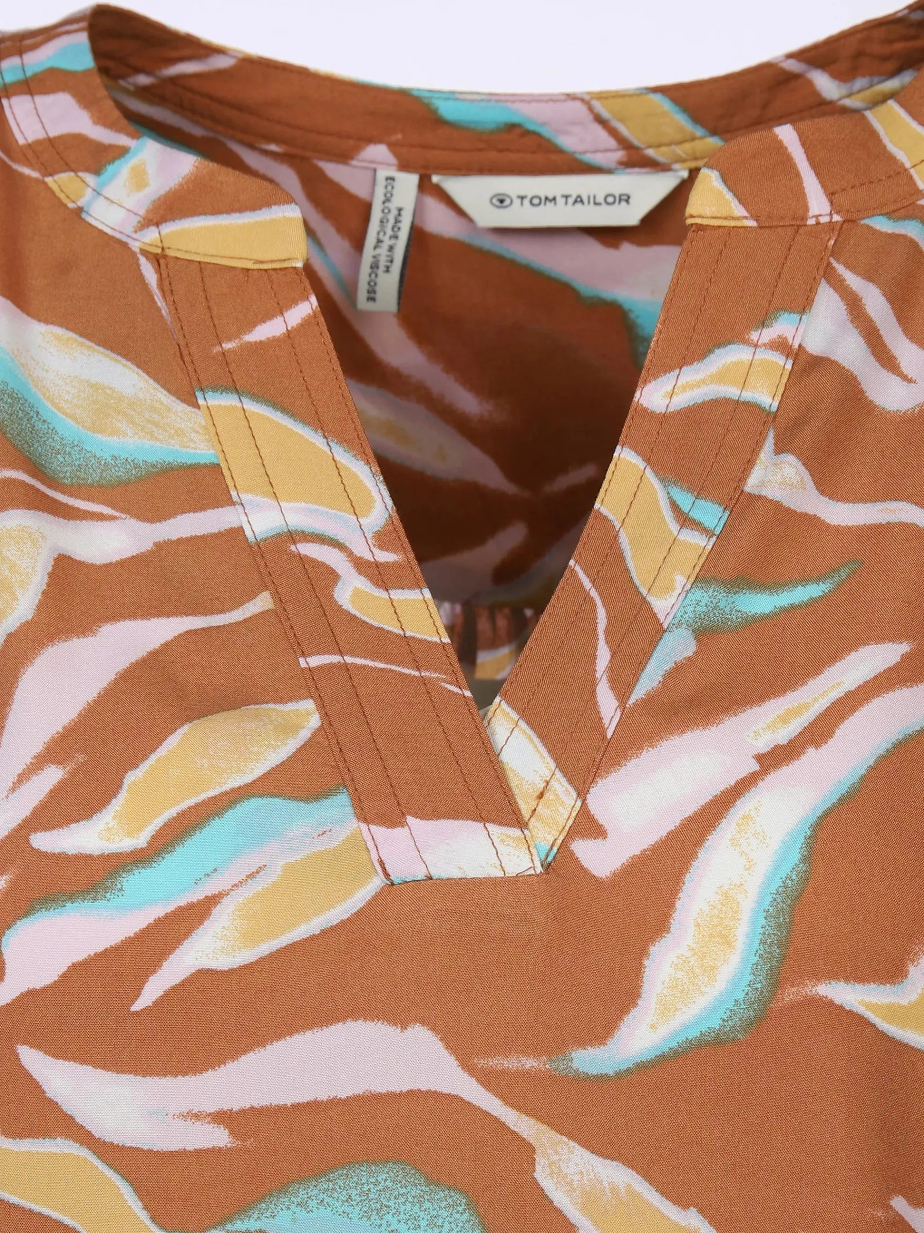 Damen Bluse mit Alloverprint