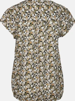 Damen Bluse mit Alloverprint