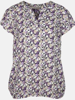 Damen Bluse mit Alloverprint