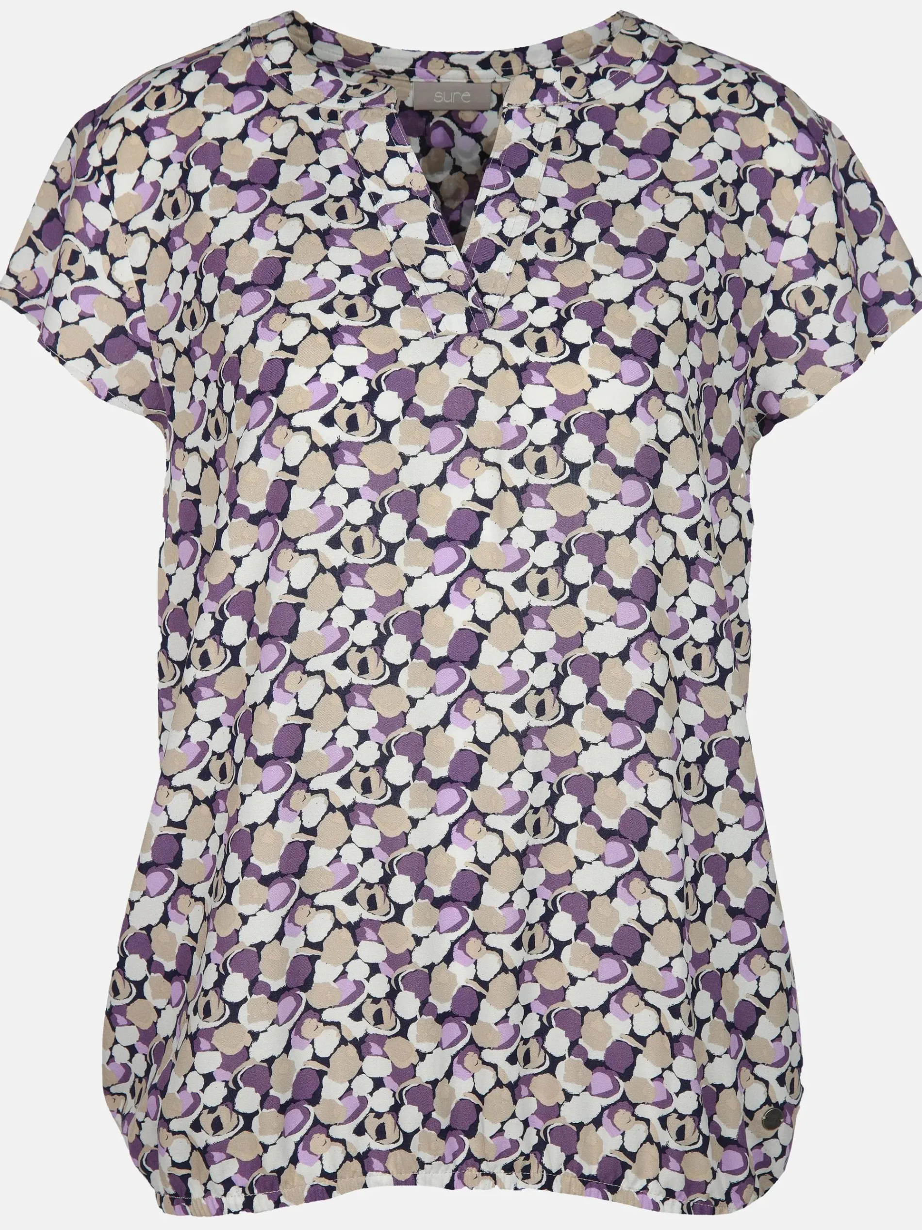 Damen Bluse mit Alloverprint