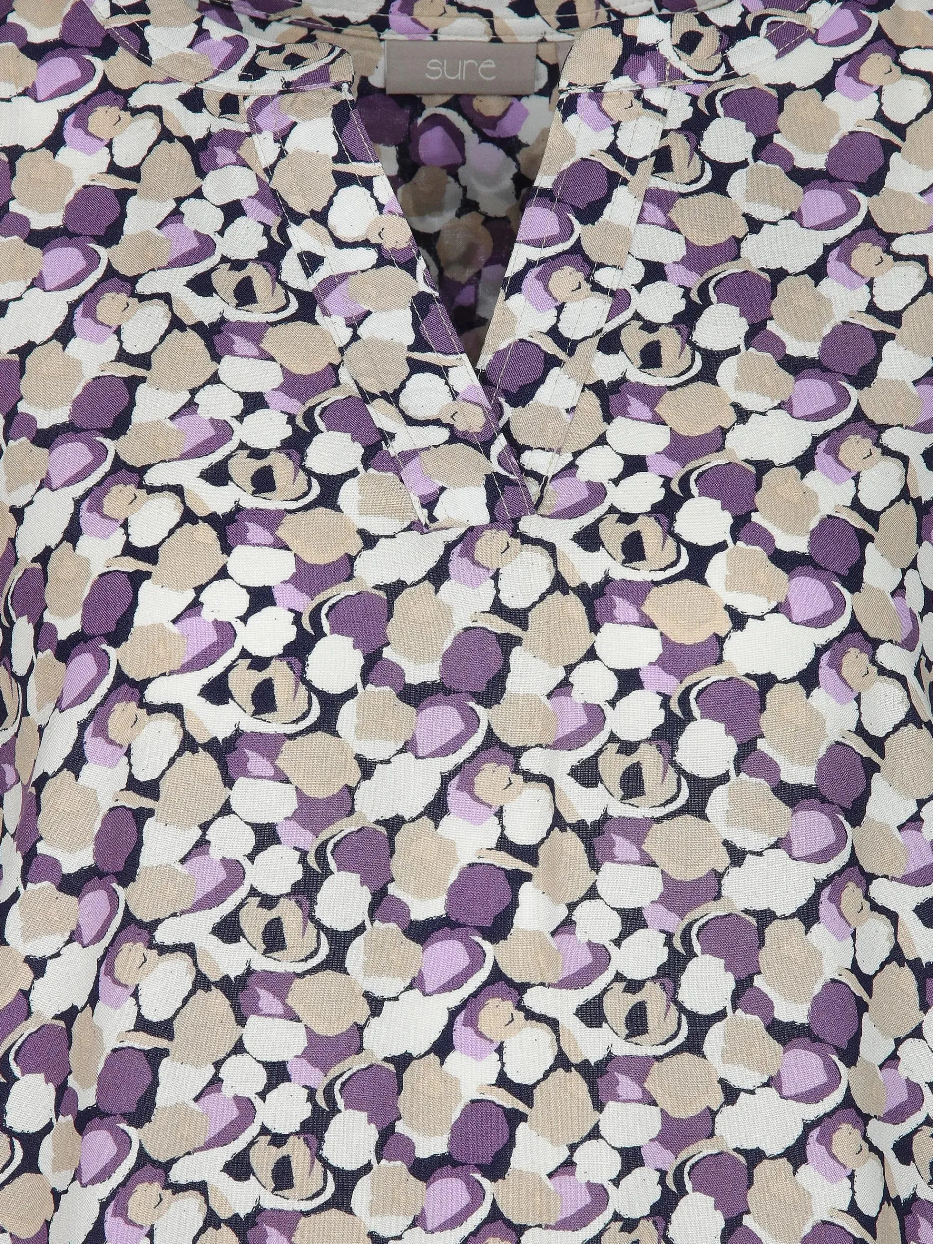 Damen Bluse mit Alloverprint