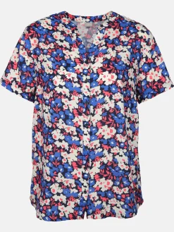 Damen Bluse mit Alloverprint