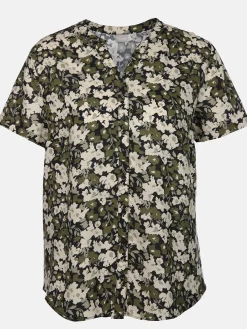 Damen Bluse mit Alloverprint