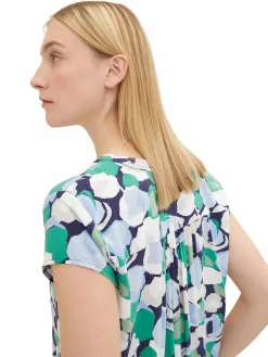 Damen Bluse mit Alloverprint