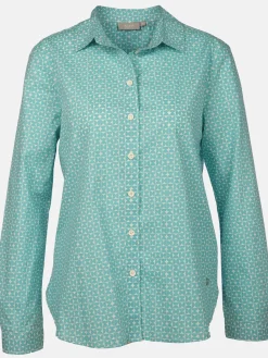 Damen Bluse mit Alloverprint