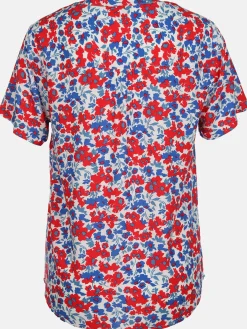 Damen Bluse mit Alloverprint