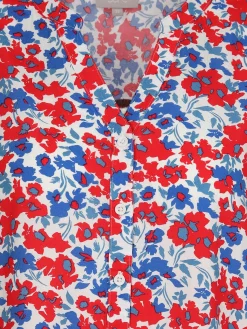 Damen Bluse mit Alloverprint