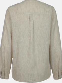 Damen Bluse mit feinen Streifen