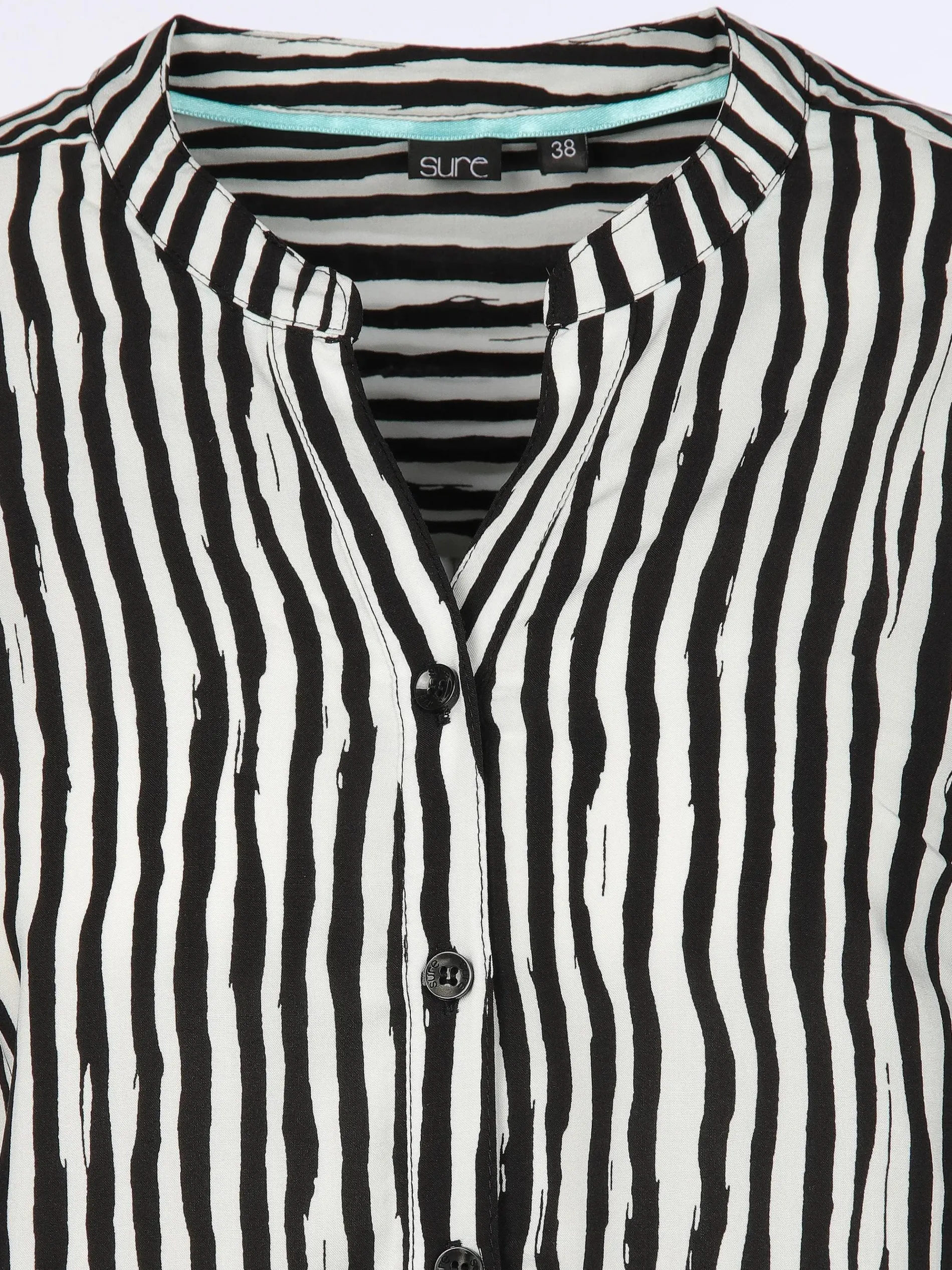 Damen Bluse mit krempelbaren Ärmeln