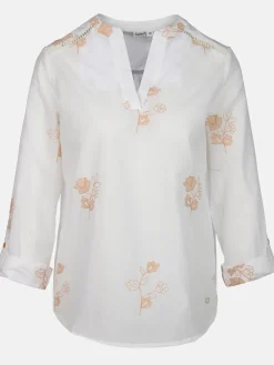 Damen Bluse mit Stickerei