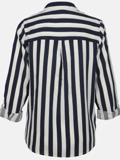 Damen Bluse mit Streifen