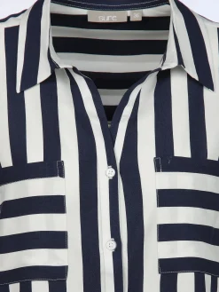 Damen Bluse mit Streifen