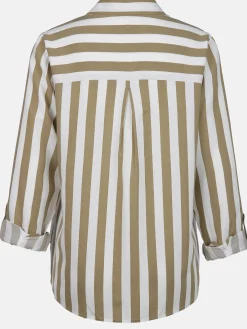Damen Bluse mit Streifen