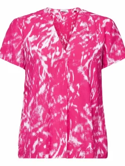 Damen Bluse mit V-Ausschnitt