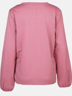 Damen Blusenshirt im Streifenlook