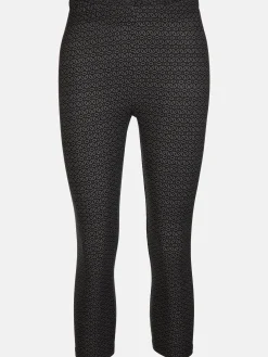 Damen Capri Legings mit Alloverprint