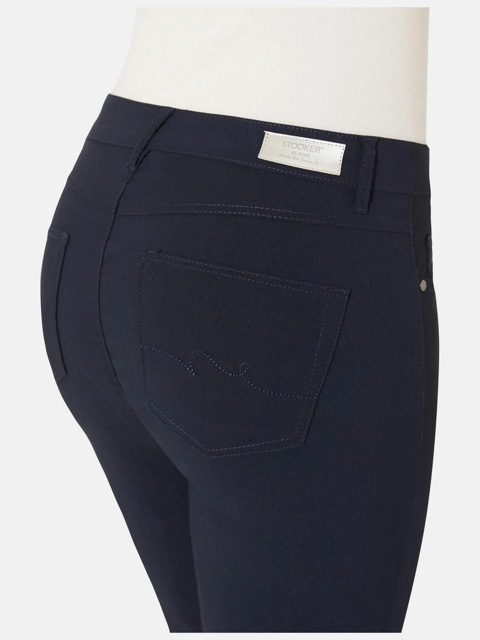 Damen Capri 5-Pocket Slim Fit