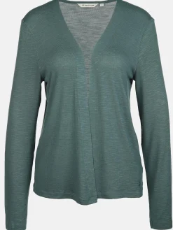 Damen Cardigan unifarben
