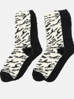Damen Cozy Kuschelsocken im 2er Pack