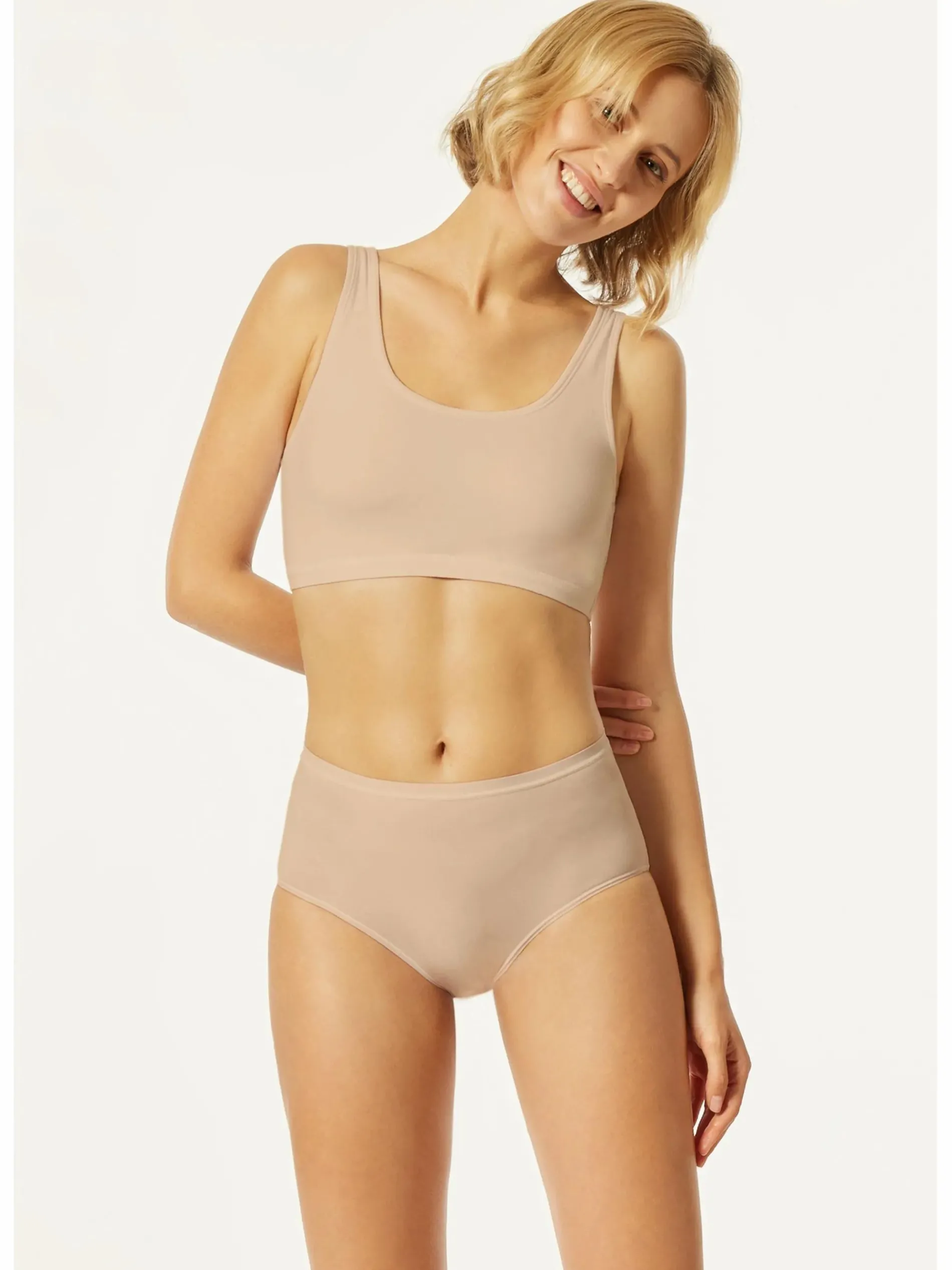 Damen 3er Pack Midi-Slips