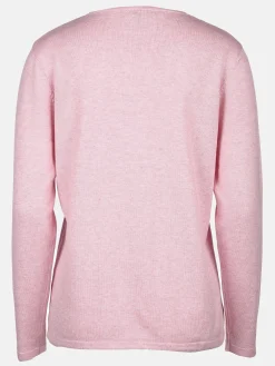 Damen Feinstrickpullover mit Kordelzug