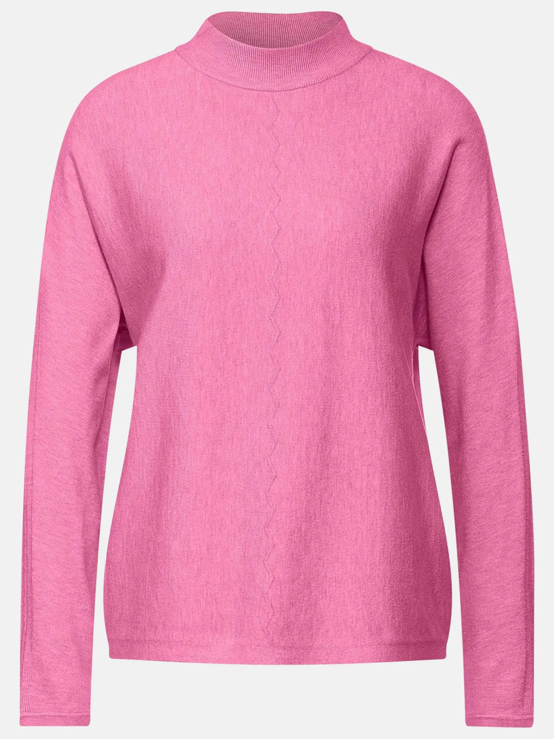 Damen Feinstrick-Pullover mit Stehkragen