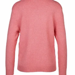 Damen Flauschshirt in melierter Optik