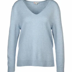 Damen Flauschshirt in melierter Optik