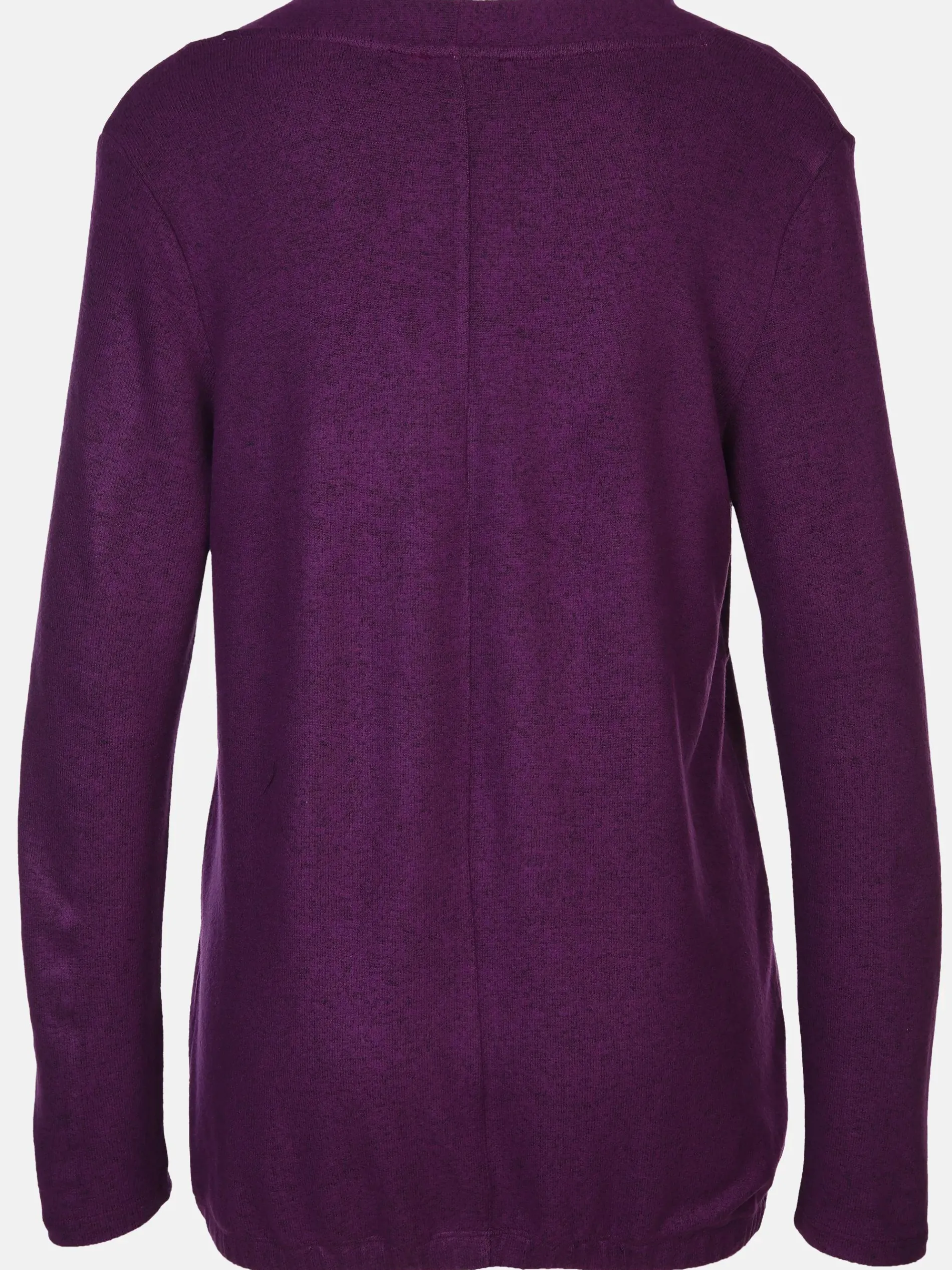 Damen Flauschshirt in melierter Optik