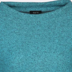 Damen Flauschshirt meliert