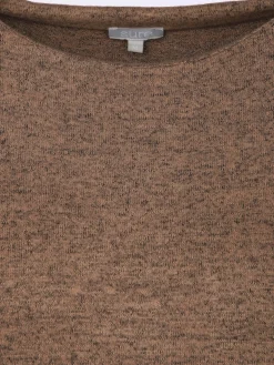 Damen Flauschshirt mit 3/4 langem Arm