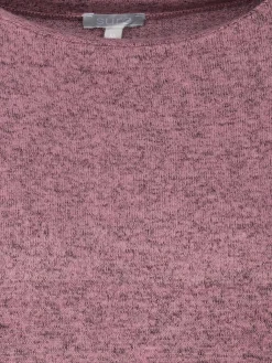 Damen Flauschshirt mit 3/4 langem Arm