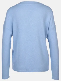 Damen Flauschshirt mit Schriftprint