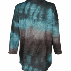 Damen Flauschshirt mit Ziernieten