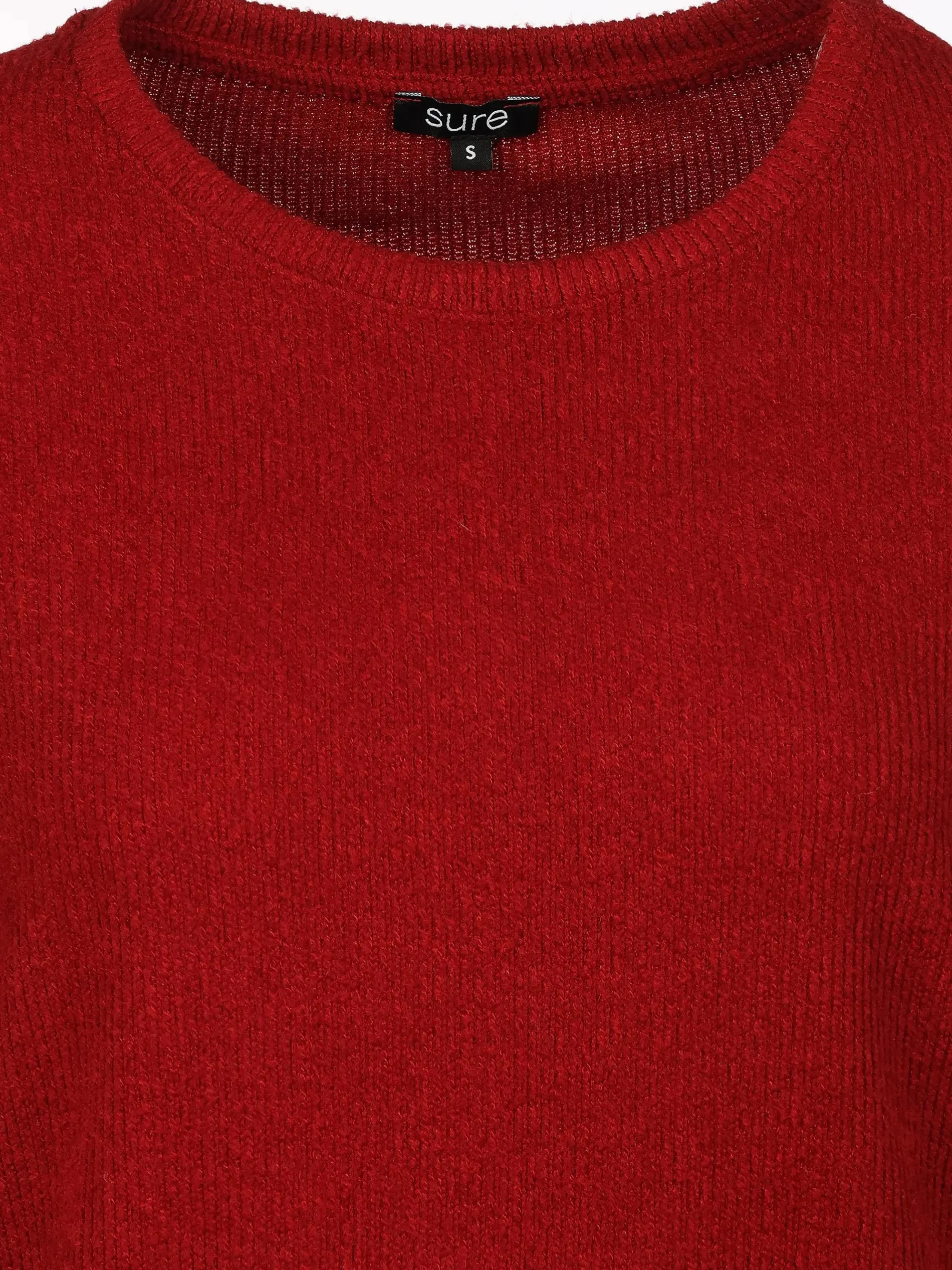 Damen Flauschshirt unifarben